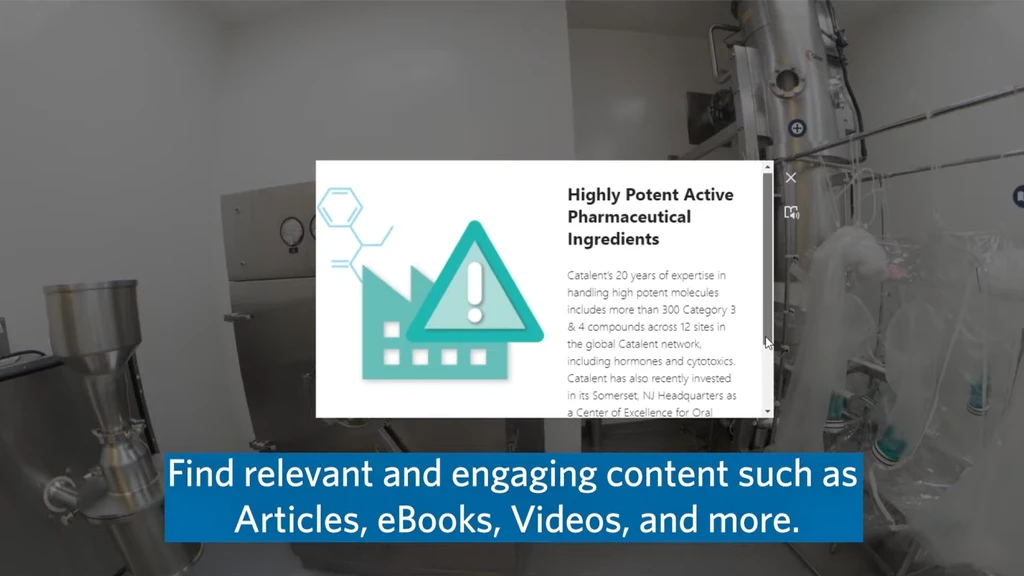 Catalent 360 virtual tour 1